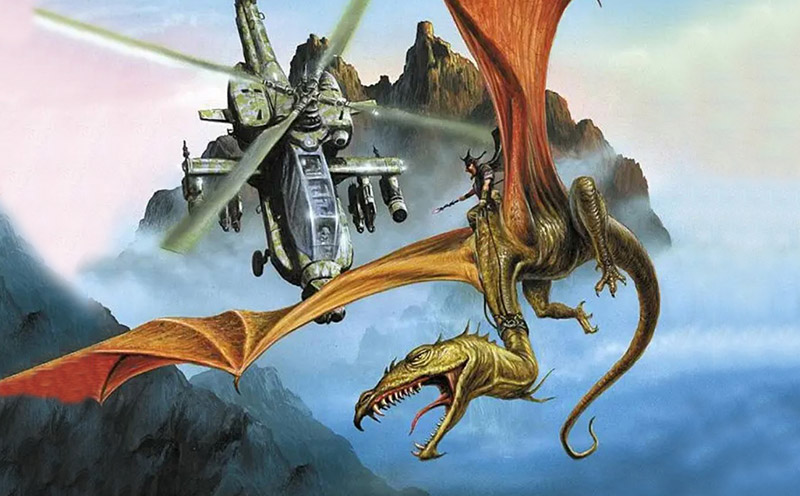 Helicopters against dragons